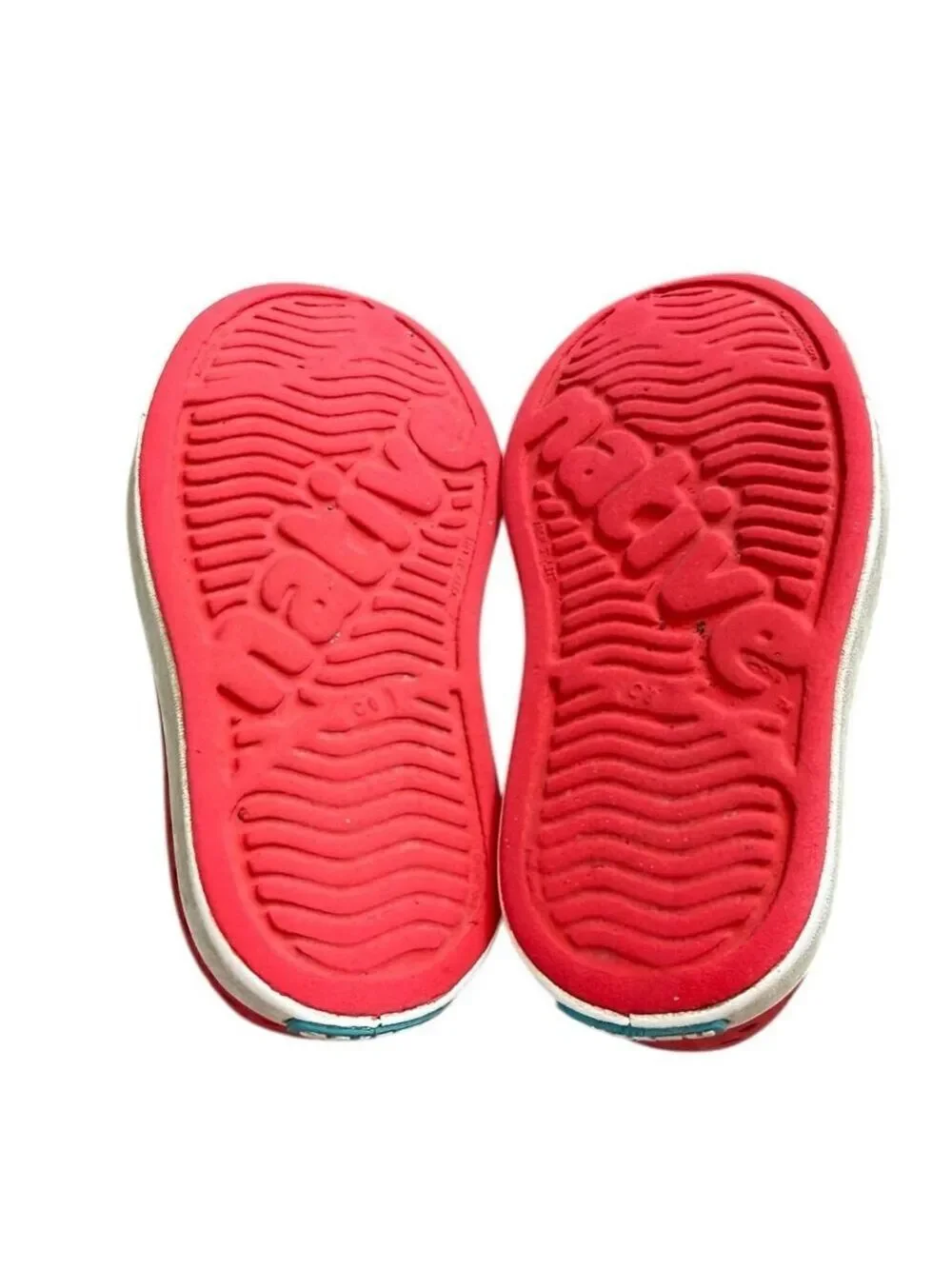 Native Shoes Jefferson Red Toddler C6 Slip On Water Shoes